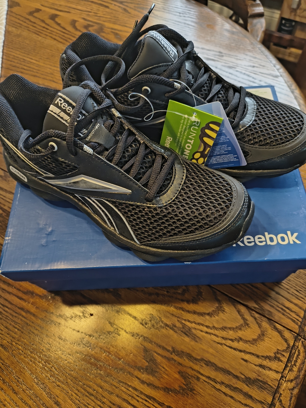 Brand New Reebok Runtone Women's Black Athletic Running Shoes